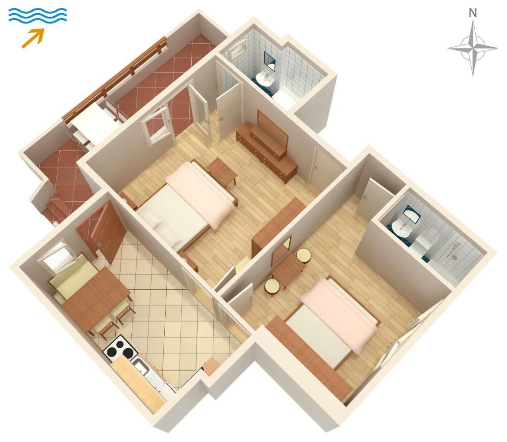 Apartment Supetarska Draga - Donja 5030A Dış mekan fotoğraf